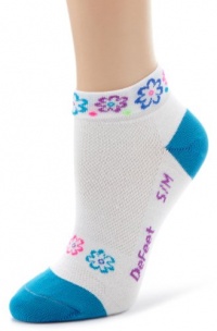 DeFeet Women's Speede Austin Flowers Sock DeFeet Women's Speede Austin Flowers Sock