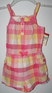 OshKosh B'Gosh Shortalls - Pink Plaid OshKosh B'Gosh Shortalls - Pink Plaid