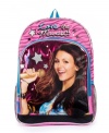 Your aspiring star can look as glamorous as her favorite Disney singer with this glittery Victorious backpack.