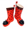 Kidorable Ladybug Rain Boot (Toddler/Little Kid), Red, 5 M US Toddler