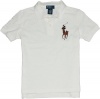 Polo Ralph Lauren Toddler Boys's Multicolor Big Pony Polo (3/3T, Cream)