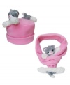 She'll stay warm and toasty with this adorable cat buddy scarf from Bearhands.