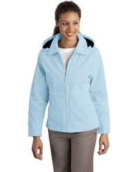 Port Authority Women's Professional Casual Legacy Hoodie Jacket, pale aqua/dark navy, Large Port Authority Women's Professional Casual Legacy Hoodie Jacket, pale aqua/dark navy, Large