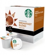 Cafe taste, homemade comfort. Sit back and sip on Starbucks' trademark flavor right in the comfort of your home with this clean, bright and light-bodied medium roast. The perfect addition to your morning, the breakfast blend bursts with fresh gourmet goodness.