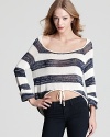 Dolce Vita Sweater - Darlena Stripe High Low