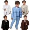 Boys Cotton/linen Blend Suit From Baby to Teen