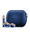 A modern, compact and elegant travel container with a deluxe sample of the Orchidée Impériale crème, eye and lip plus the Longevity Concentrate. A perfect travel kit for keeping skin moisturized and radiant, experiencing the Orchidée Impériale trilogy.