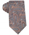 Update: this paisley Perry Ellis silk tie brings a modern touch to any classic business look.