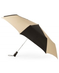 A must-have for any golf bag, this automatic Totes umbrella is a golfer's best friend when the weather turns wet. A must-have for any golf bag, this automatic Totes umbrella is a golfer's best friend when the weather turns wet.