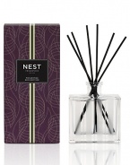 Anjou pear and fresh ozonic watery notes are infused with the essence of wasabi. NEST Fragrances Reed Diffusers are carefully crafted with the highest quality fragrance oils and are designed to continuously fill your home with a lush, memorable fragrance. The alcohol-free formula releases fragrance slowly and evenly into the air for approximately 90 days. To intensify the fragrance, occasionally flip the reeds over. 5.9 oz. 