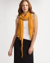 Throw on this airy Mako cotton scarf for a distinctive, effortless look.CottonHand washImported