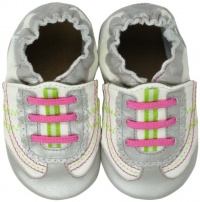 Robeez On The Run Soft Sole Slip-On (Infant),Silver,6-12 Months M US Infant Robeez On The Run Soft Sole Slip-On (Infant),Silver,6-12 Months M US Infant