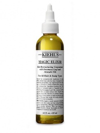 If used regularly, this potent concentration of natural oils penetrates follicles and scalp with therapeutic action to reconstruct hair to become healthier and more manageable. Made in USA. 4.2 oz. If used regularly, this potent concentration of natural oils penetrates follicles and scalp with therapeutic action to reconstruct hair to become healthier and more manageable. Made in USA. 4.2 oz.