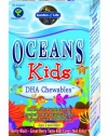 Garden of Life Oceans Kids DHA Chewables, Omega 3, 120 Softgels Box