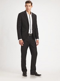 EXCLUSIVELY OURS. A clean and modern fit that we tailored to pair well with blazers and sportshirts alike. Side slash, back welt pocketsCargo pocketsInseam, about 33WoolDry cleanImported EXCLUSIVELY OURS. A clean and modern fit that we tailored to pair well with blazers and sportshirts alike. Side slash, back welt pocketsCargo pocketsInseam, about 33WoolDry cleanImported