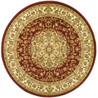 Safavieh Lyndhurst Collection LNH222B Red and Ivory Round Area Rug, 5 feet 3 inches Round (5'3 Round) Safavieh Lyndhurst Collection LNH222B Red and Ivory Round Area Rug, 5 feet 3 inches Round (5'3 Round)