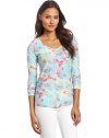 Lilly Pulitzer Women's Amanda Long Sleeve V-Neck Top