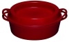 Le Creuset Enameled Cast-Iron 7-1/4-Quart Oval Doufeu Oven, Cherry