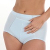 Cotton/Spandex Full Coverage Girdle Brief with Large Hidden Pocket, Pack of 12 Girdles, 8 Assorted Color