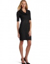 Evan Picone Women's Elbow Sleeve Dress