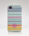 The West Coast is calling with this plastic Tory Burch iPhone case, which works a Cali-cool vibe with its baja stripes.