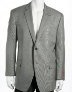 IZOD Grey LS 2 Button Sport Coat