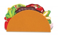 Melissa & Doug Felt Food - Taco And Burrito Set Melissa & Doug Felt Food - Taco And Burrito Set