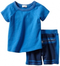 Splendid Littles Baby-boys Newborn Baja Stripe French Terry Short Set, Sail, 6-12 Months Splendid Littles Baby-boys Newborn Baja Stripe French Terry Short Set, Sail, 6-12 Months