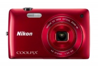 Nikon COOLPIX S4300 16 MP Digital Camera with 6x Zoom NIKKOR Glass Lens and 3-inch Touchscreen LCD (Red) Nikon COOLPIX S4300 16 MP Digital Camera with 6x Zoom NIKKOR Glass Lens and 3-inch Touchscreen LCD (Red)