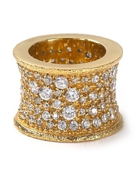 Melinda Maria's crystal-encrusted ring brings out of this world shimmer to your fingertips. The stellar style is totally cosmic with a lace dress and hard-hitting stilettos. Melinda Maria's crystal-encrusted ring brings out of this world shimmer to your fingertips. The stellar style is totally cosmic with a lace dress and hard-hitting stilettos.
