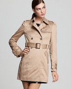 Juicy Couture Solid Trench