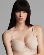 Show off your best shape with this contour bra with underwire support from Wacoal. Style #574102