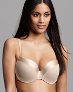 Looking for the perfect t-shirt bra? Look no further. This smooth contour bra features convertible straps that keep hidden under the most complicated tops. Style #3315