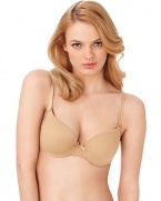 A smooth molded cup underwire bra that will look great under any tee shirt. Style #2575