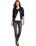 Vince Camuto Women's Signature Leather Jacket