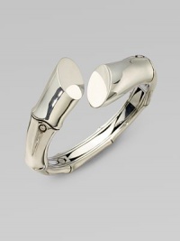 From the Bamboo Collection. A beautiful statement piece in sleek sterling silver with a nature-inspired design. Sterling silverDiameter, about 2¼Kick closureImported From the Bamboo Collection. A beautiful statement piece in sleek sterling silver with a nature-inspired design. Sterling silverDiameter, about 2¼Kick closureImported