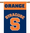 NCAA Syracuse Orange 2-Sided 28-by-40 inch House Banner with Pole Sleeve