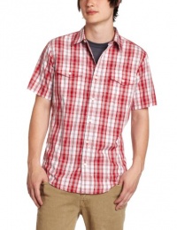 Hurley Men's Combo Short Sleeve Woven Shirt Hurley Men's Combo Short Sleeve Woven Shirt