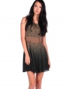 Free People Womens Leopard Daisy Dress - Tea - 6