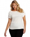 Tommy Hilfiger Women's Plus-Size Basic Short Sleeve Boatneck