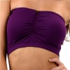 Womens Support Padded Seamless Bandeau Tube Top