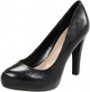 Franco Sarto Women's Cicero Pump,Black Suede,8 M US