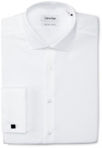 Calvin Klein Men's Slim Fit Non Iron Textured Solid Dress Shirt Calvin Klein Men's Slim Fit Non Iron Textured Solid Dress Shirt