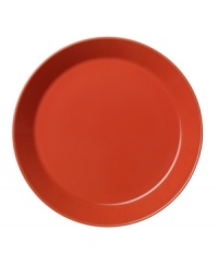 With a minimalist design and unparalleled durability, Teema dinner plates make preparing and serving meals a cinch. Featuring a sleek profile in rich terracotta-colored porcelain by Kaj Franck for Iittala. With a minimalist design and unparalleled durability, Teema dinner plates make preparing and serving meals a cinch. Featuring a sleek profile in rich terracotta-colored porcelain by Kaj Franck for Iittala.