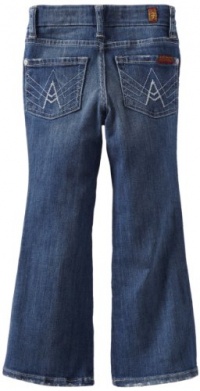 7 For All Mankind Girls 7-16 A Pocket Bootcut, Heritage Light, 7 7 For All Mankind Girls 7-16 A Pocket Bootcut, Heritage Light, 7