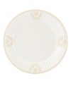 An elegant classic, the Butler's Pantry bread and butter plate adds a vintage touch to every gathering. Embossed vines and a fluted border create a soft, feminine look while superior Lenox craftsmanship ensures exceptional durability.