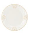An elegant classic, the Butler's Pantry bread and butter plate adds a vintage touch to every gathering. Embossed vines and a fluted border create a soft, feminine look while superior Lenox craftsmanship ensures exceptional durability.