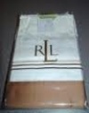 Ralph Lauren Glen Plaid Suite Camel & White Frame Standard Sham