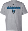 Dallas Mavericks Grey Adidas True T-Shirt