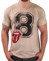 Rift Stars Super 8 Lick Men's Rolling Stones T-Shirt Tee